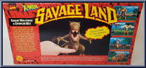 Savage Wolverine & Crawler-Rex from X-Men - Savage Land manufactured by Toy Biz [Back]
