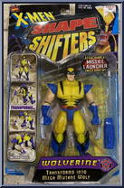 Wolverine from X-Men - Shape Shifters manufactured by Toy Biz [Front]