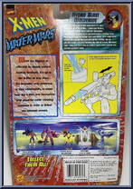 Wolverine (Hydro Blast) from X-Men - Water Wars manufactured by Toy Biz [Back]