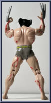 Wolverine (4th Edition - Weapon X) from X-Men - Series 2 manufactured by Toy Biz [Loose]