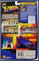 Wolverine (Battle Ravaged) from X-Men - Invasion Series manufactured by Toy Biz [Back]
