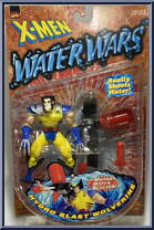 Wolverine (Hydro Blast) from X-Men - Water Wars manufactured by Toy Biz [Front]