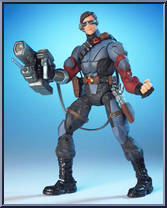Cyclops (Stealth) from X-Men - 2006 Series - Series 2 manufactured by Toy Biz [Loose]