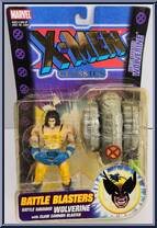 Wolverine (Battle Ravaged) from X-Men - Classics - Battle Blasters manufactured by Toy Biz [Front]