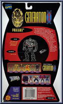 Phalanx from X-Men - Generation X - Series 1 manufactured by Toy Biz [Back]
