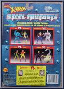 Longshot vs. Mojo from X-Men - Steel Mutants - Series 3 manufactured by Toy Biz [Back]
