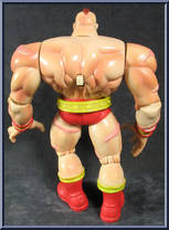 Rogue vs. Zangief from X-Men - vs Street Fighter - Series 2 manufactured by Toy Biz [Loose]