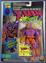 Krule from X-Men - X-Force - Series 2 manufactured by Toy Biz [Front]