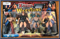4-Pack #1 from X-treme Action Wrestling - Basic Series manufactured by JPW [Front]