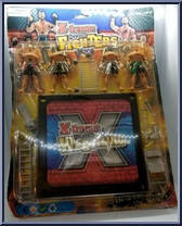Mini #3 from X-treme Action Wrestling - Mini manufactured by JPW [Front]