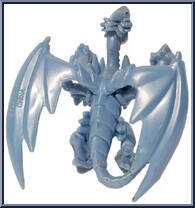 Blue-Eyes Ultimate Dragon from Yu-Gi-Oh! - Mini  3 manufactured by Mattel [Loose]
