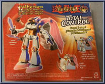 Valkyrion the Magna Warrior from Yu-Gi-Oh! - Total Control manufactured by Mattel [Back]
