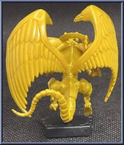 Winged Dragon of Ra from Yu-Gi-Oh! - Mini 15 manufactured by Mattel [Loose]