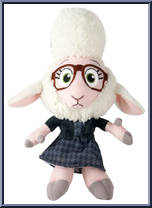 Assistant Mayor Bellwether from Zootopia - Plush manufactured by Tomy [Loose]