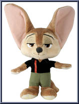 Finnick from Zootopia - Plush manufactured by Tomy [Loose]
