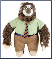 Flash from Zootopia - Plush manufactured by Tomy [Loose]