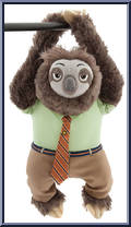 Flash from Zootopia - Plush manufactured by Tomy [Loose]