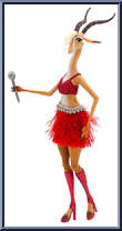 Gazelle (Singing) from Zootopia - Dolls manufactured by Tomy [Loose]