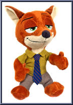 Nick Wilde from Zootopia - Plush manufactured by Tomy [Loose]
