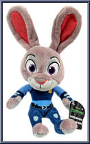 Officer Judy Hopps from Zootopia - Plush manufactured by Tomy [Loose]