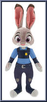 Officer Judy Hopps from Zootopia - Plush manufactured by Tomy [Loose]