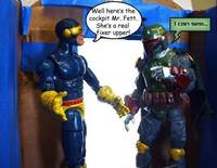 Boba Fett: Intergalactic Bounty Hunter Comic Strip Panel #1
