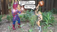 A Day in the Life of Galactus Comic Strip Panel #1