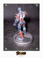 Mini Spiked Spawn (Spawn) Custom Miniature / Figurine