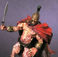 Leonidas - Battle Ravaged (300) Custom Action Figure