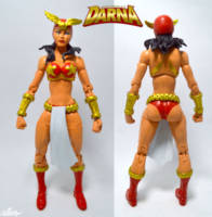 Darna (Ver. 2) (Marvel Legends) Custom Action Figure