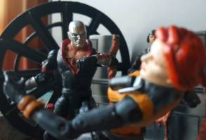 Destro (G.I. Joe on the Streets) Custom Action Figure [Sure, I'll come peacefully..SIKE!]