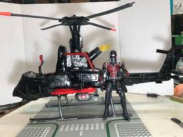 Cobra F.A.N.G. and Pilot (G.I. Joe) Custom Action Figure