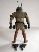 Two-Gun Tik - Verpine Bounty Hunter (Star Wars) Custom Action Figure [Rear View]