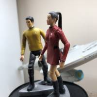 Uhura and Sulu from Star Trek Beyond (Star Trek) Custom Action Figure