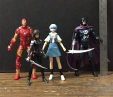 Alita - Battle Angel (Alita: Battle Angel) Custom Action Figure [Alita Comparison]