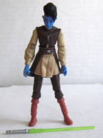 Torin Skald - Chiss Jedi (Star Wars) Custom Action Figure [Frony View]