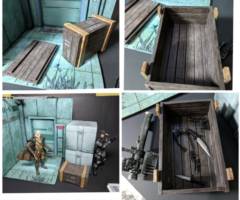 Metal Gear Solid Mini Diorama/ Display Base (Metal Gear Solid) Custom Diorama / Playset