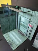 Metal Gear Solid Mini Diorama/ Display Base (Metal Gear Solid) Custom Diorama / Playset