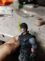 McFarlane Metal Gear Solid Snake Face Fix (Metal Gear Solid) Custom Action Figure