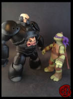 TMNT IWD style Krang and android body (Teenage Mutant Ninja Turtles) Custom Action Figure