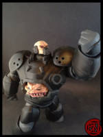 TMNT IWD style Krang and android body (Teenage Mutant Ninja Turtles) Custom Action Figure