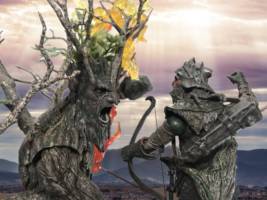 Ent on fire (Lord of the Rings) Custom Action Figure
