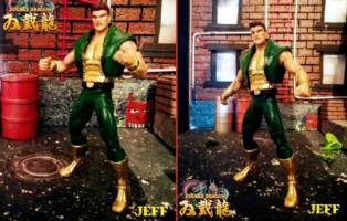 Jeff "Double Dragon 1" (Double Dragon) Custom Action Figure