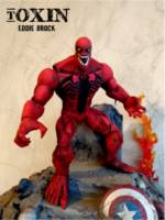 Toxin (Eddie brock) (Marvel Legends) Custom Action Figure