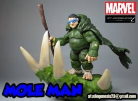 Mole Man with Diorama (Marvel Legends) Custom Action Figure