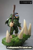 Mole Man with Diorama (Marvel Legends) Custom Action Figure