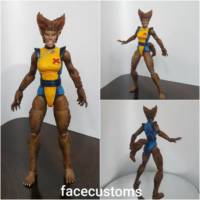Rahne Sinclair Wolfsbane (Marvel Legends) Custom Action Figure