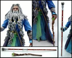 Alatar, The Blue Wizard (Lord of the Rings) Custom Action Figure