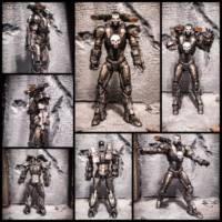 Punisher War Machine (Marvel Universe) Custom Action Figure