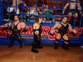 Diesel and The Big Show (Wrestling) Custom Action Figure